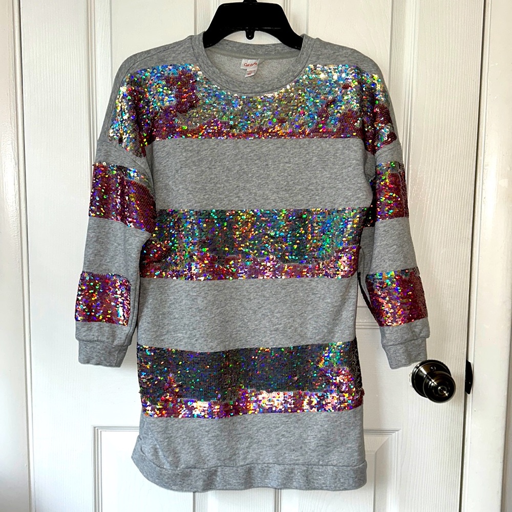 Cat & Jack sequined sweatshirt